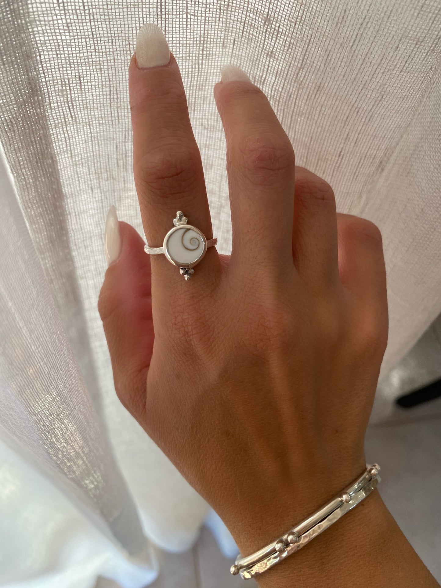 Shiva Shell Ring
