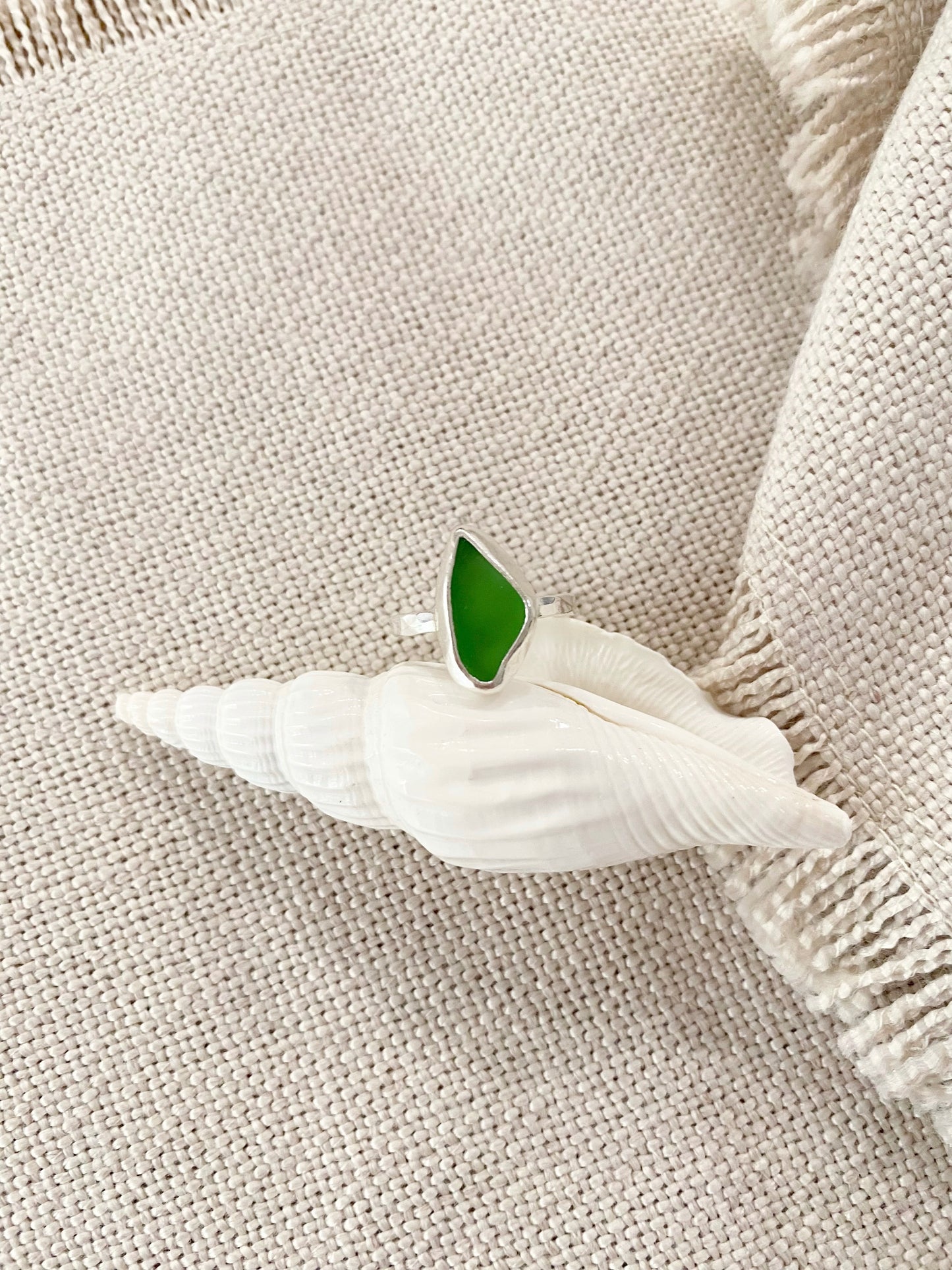 Bright Green Sea Glass