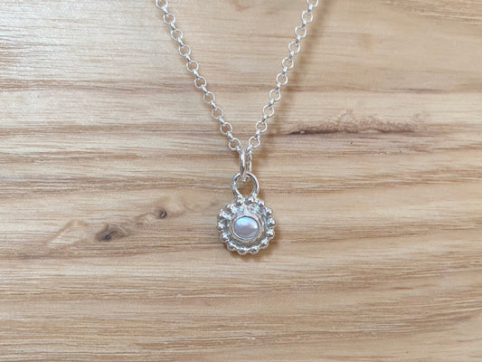 Silver & Pearl Pendant