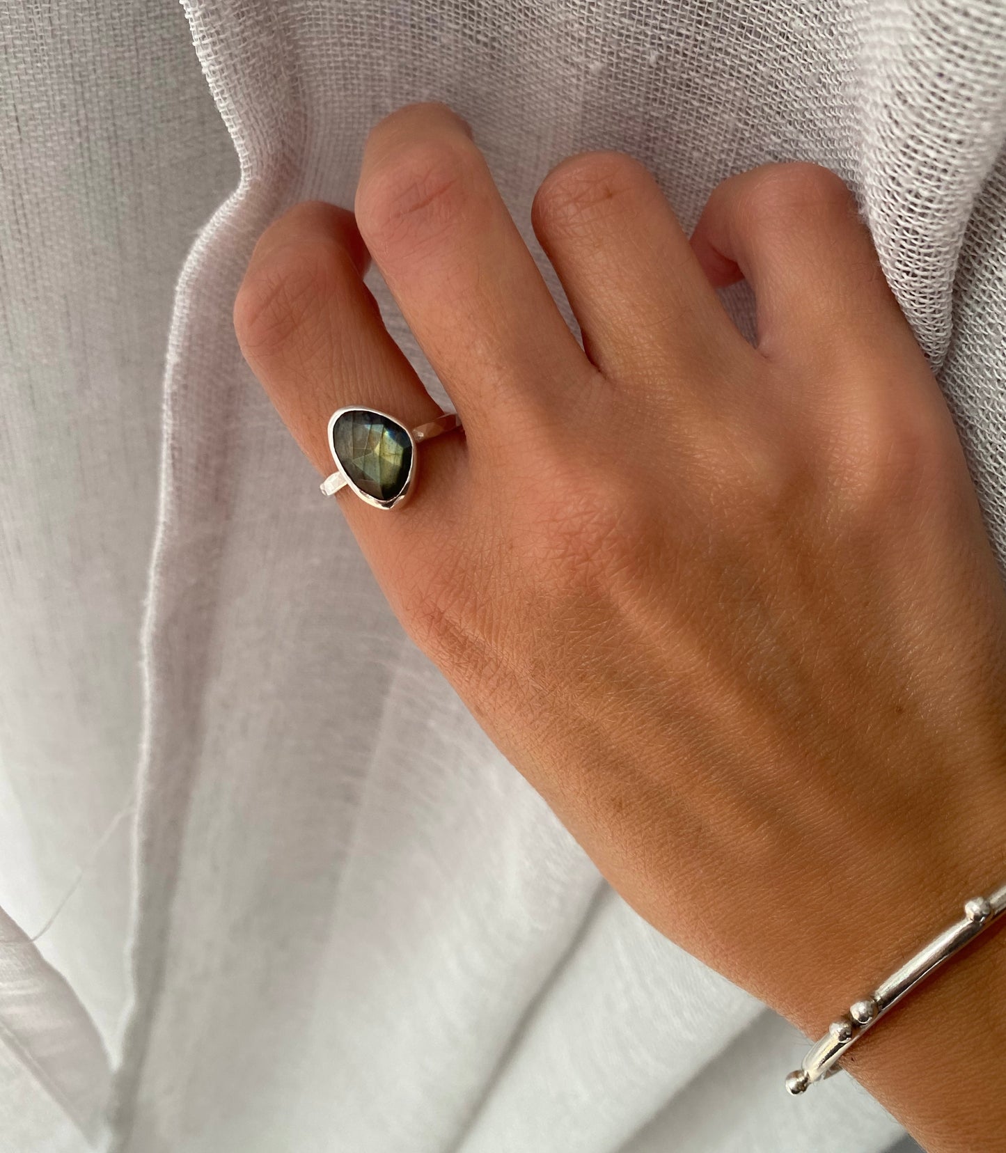Labradorite Ring