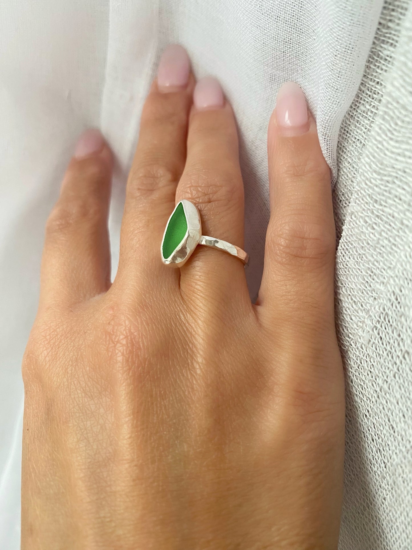 Bright Green Sea Glass