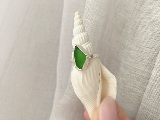 Bright Green Sea Glass