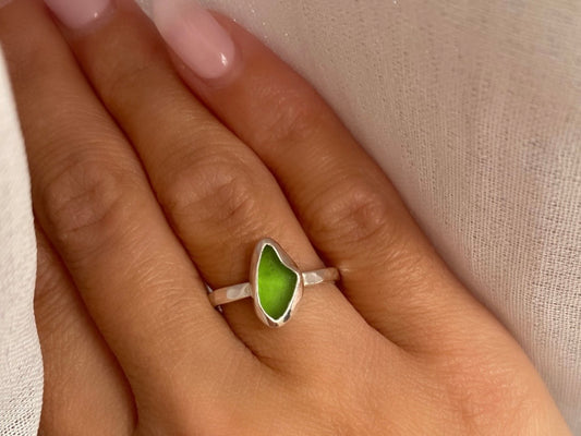 Lil greenie Sea Glass