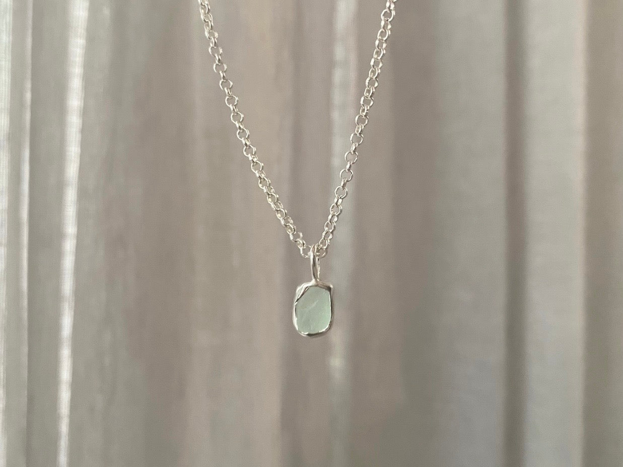 Sea Glass double sided necklace 4