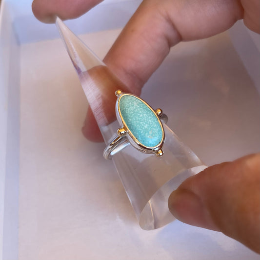 Oval Turquoise ring