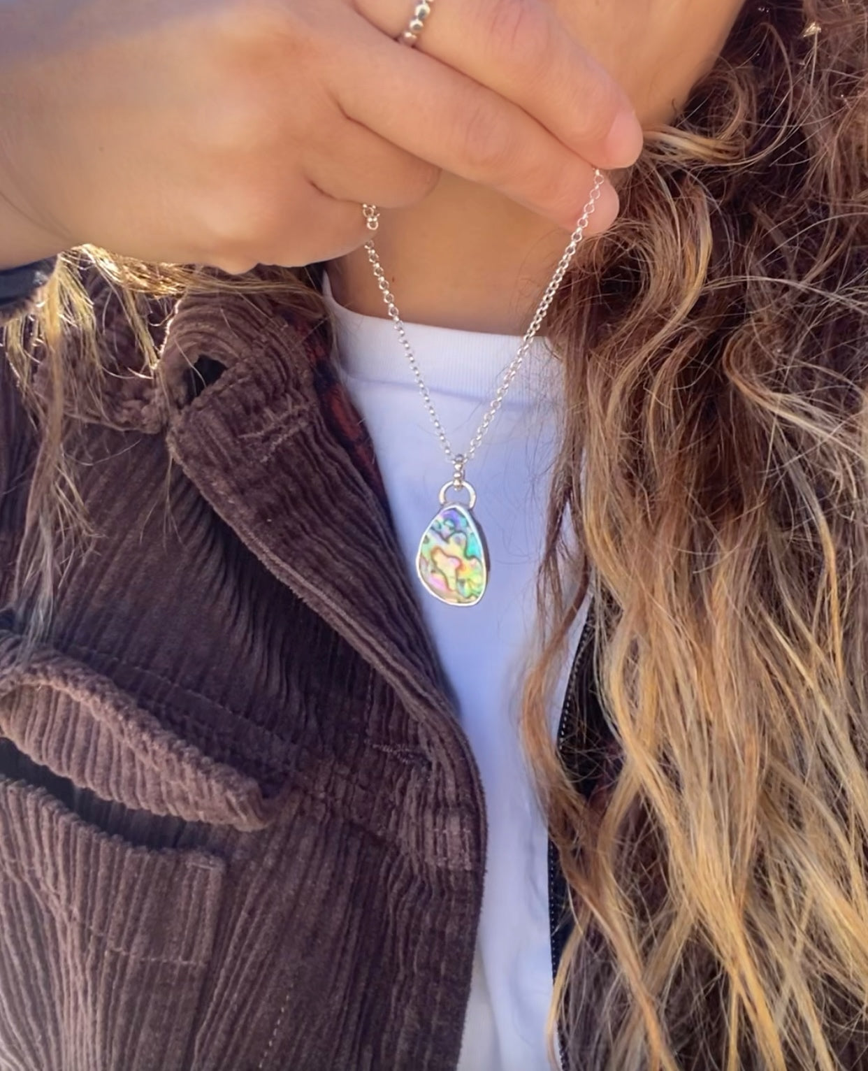 Abalone Sweetheart Pendant