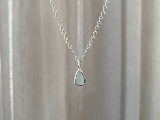 Sea Glass double sided necklace 3