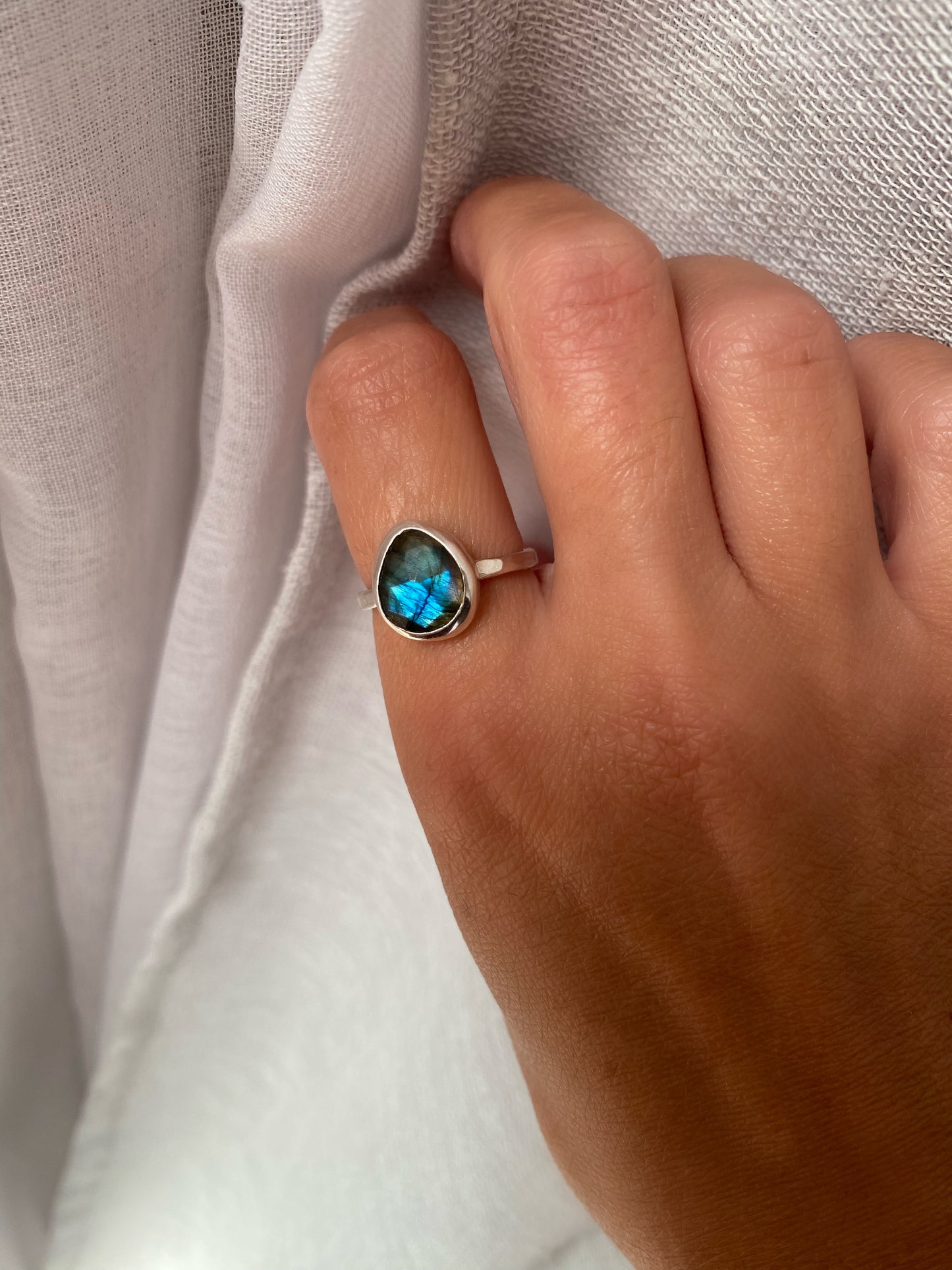 Labradorite Ring