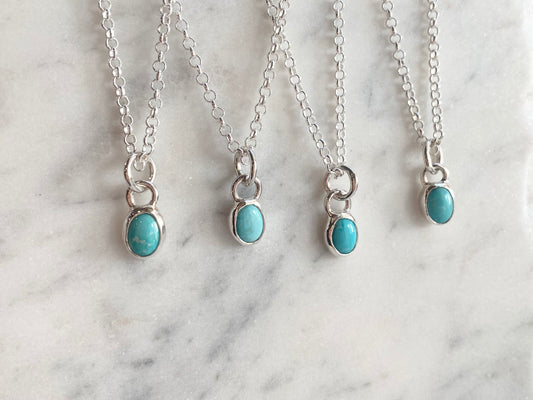 Turquoise Lush Drop necklace