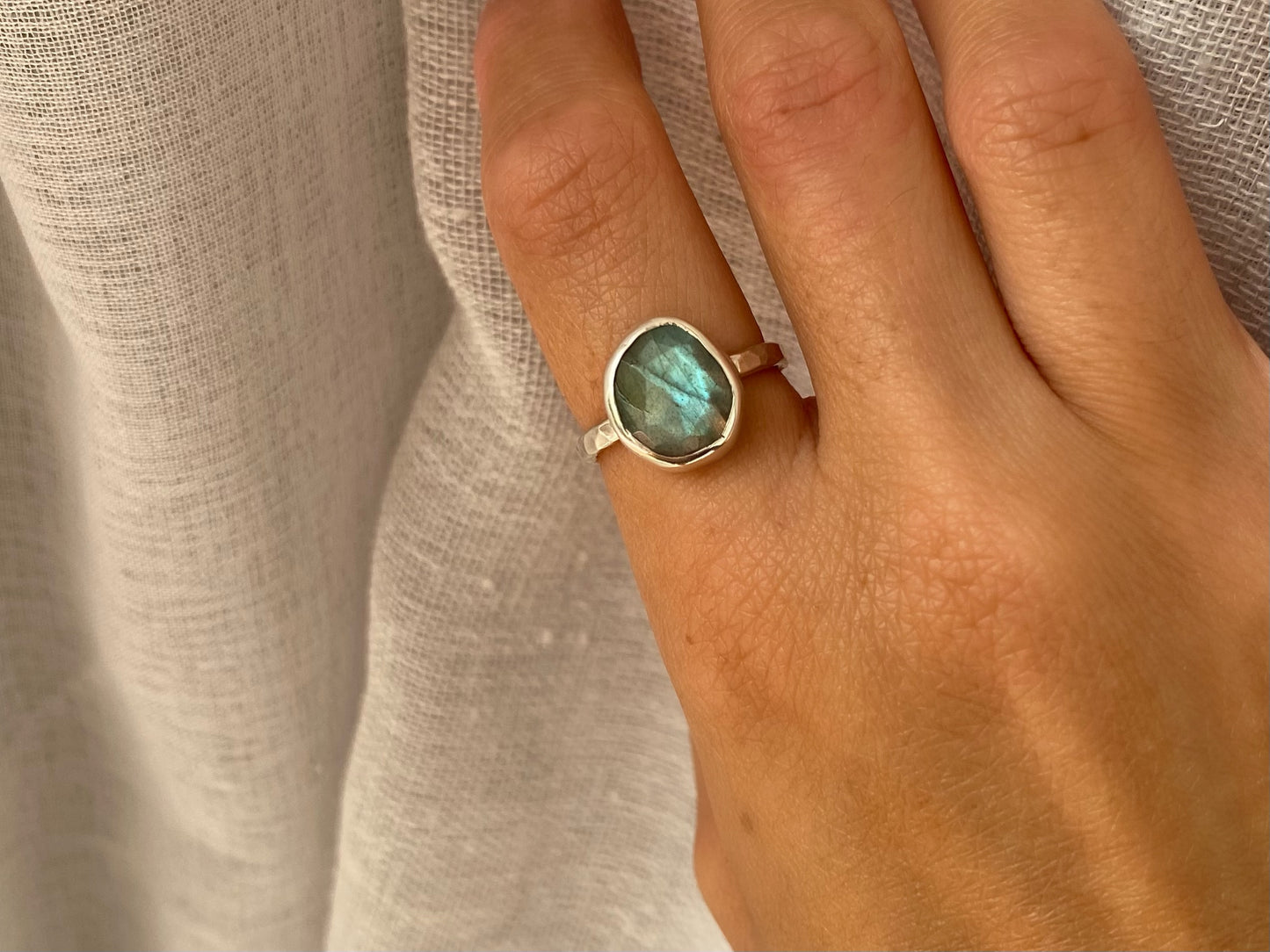 Labradorite Ring