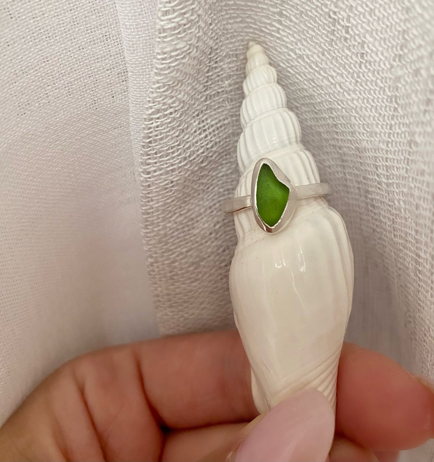 Lil greenie Sea Glass