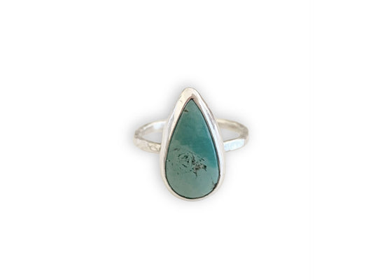 Turquoise Drop Ring